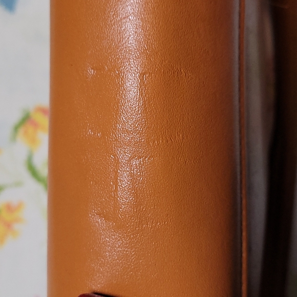 Mastercraft tan flap bag 1970s retro envelope clutch bag - Picture 10 of 16